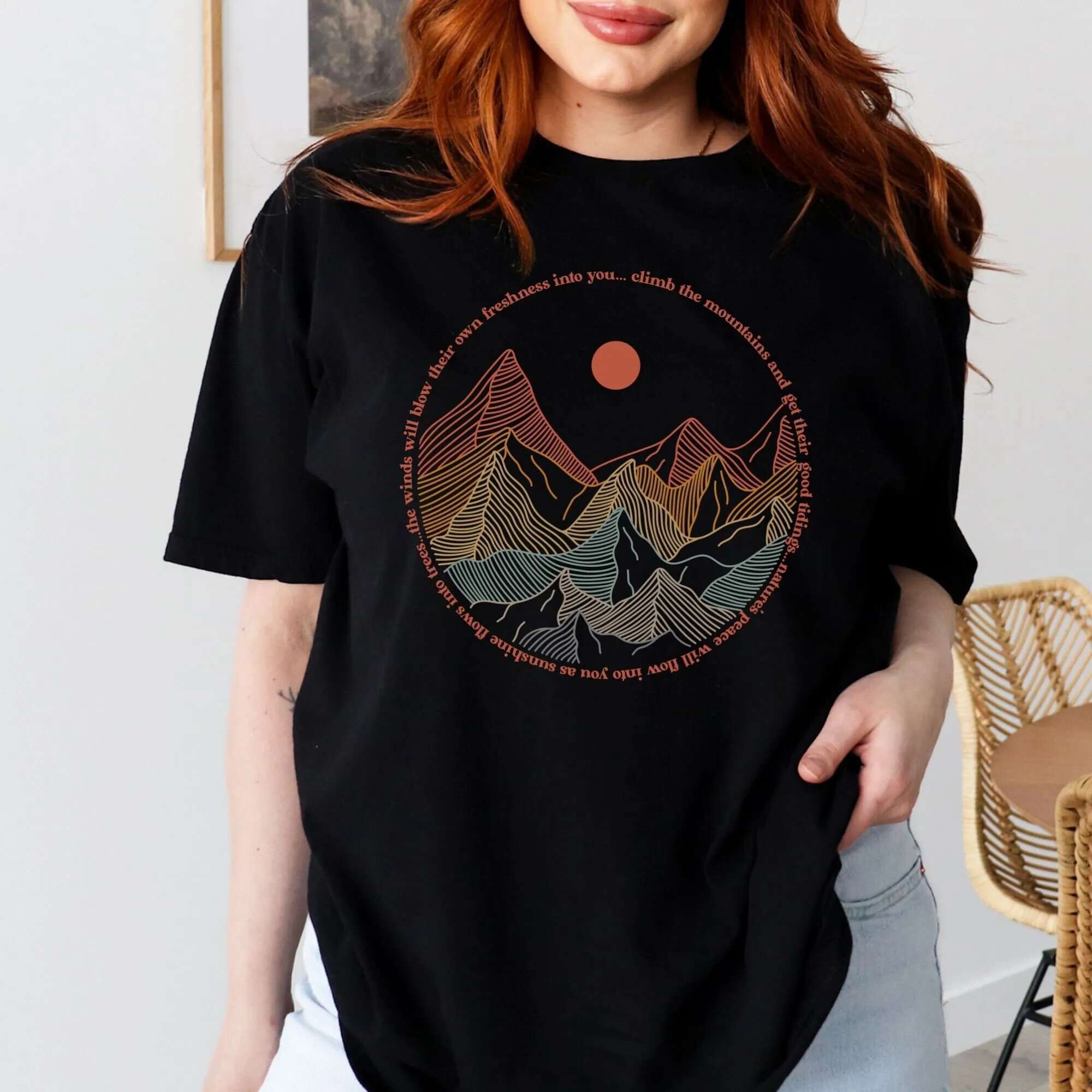 Outdoor Adventure Group - Outdoor Retro T Shirt Adventure Mountains