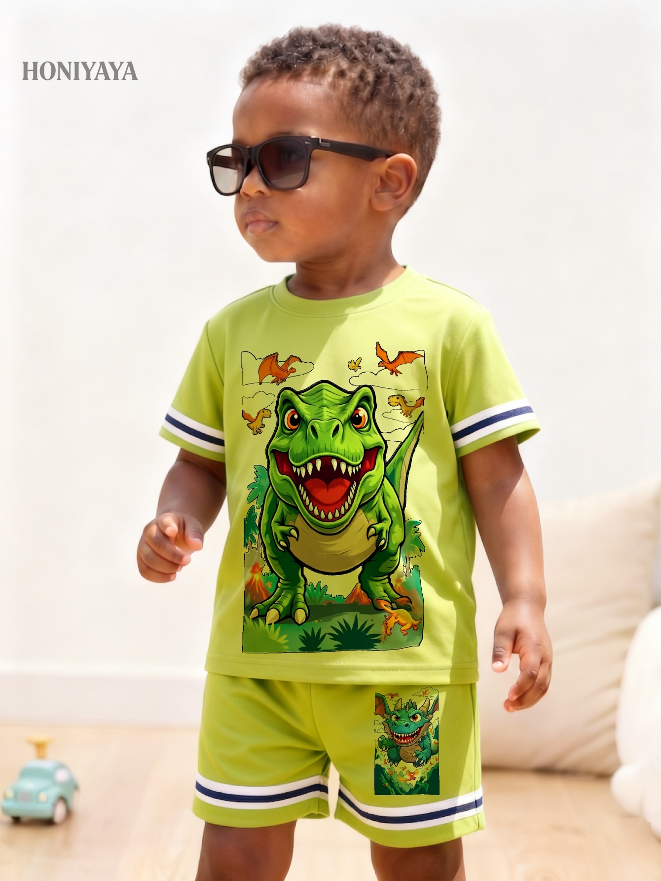 Outdoor Adventure Boys - 2 Pcs Baby Boy Clothes Summer