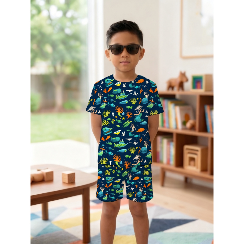 Outdoor Adventure Boys - 2 Pcs Boy Clothes Baby Cute