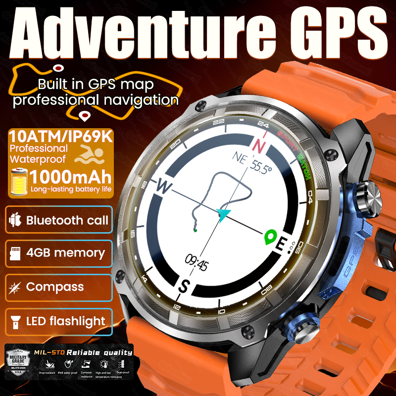 Outdoor Adventure Zone - New Outdoor Adventure GPS Smart Watch