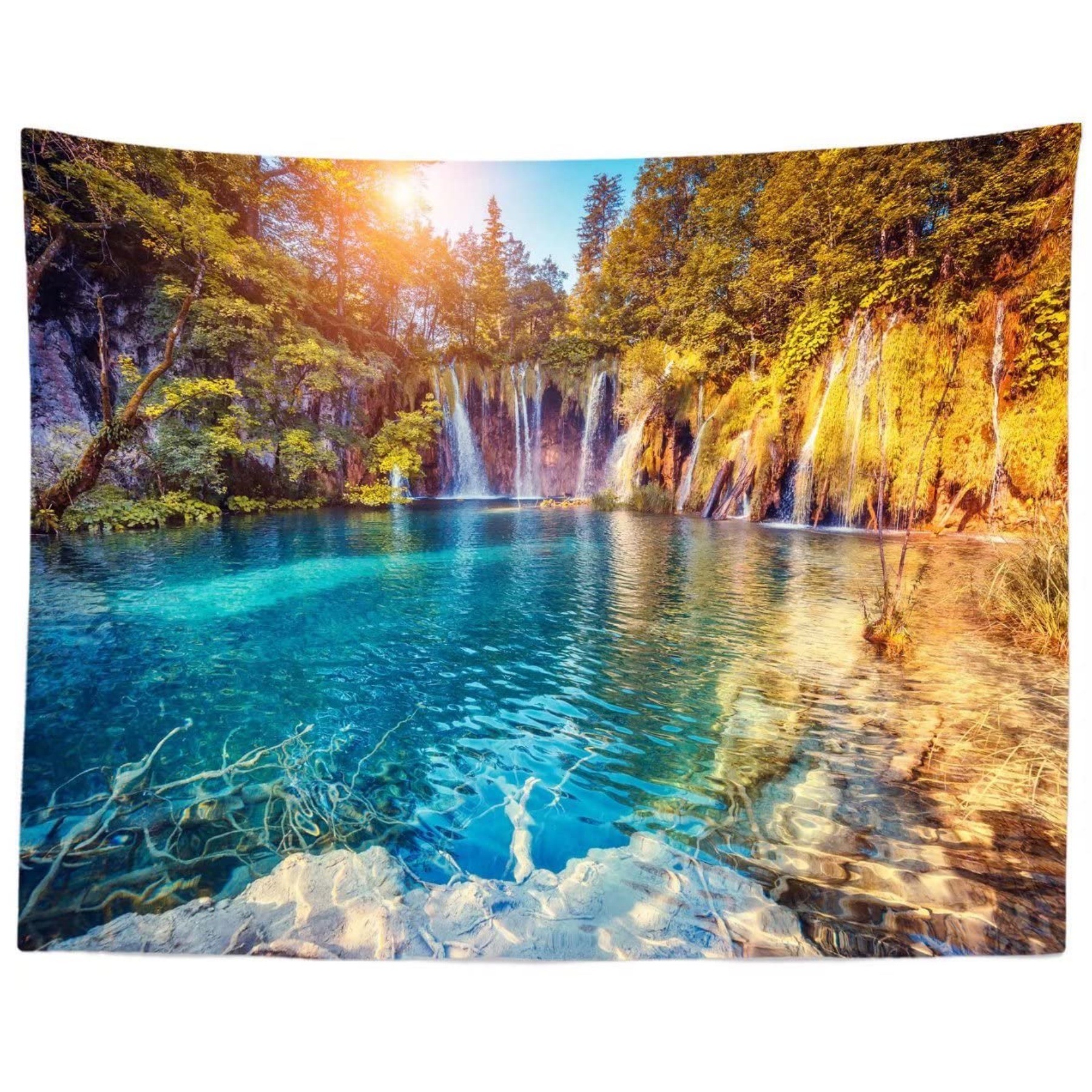 Outdoor Adventure Background - VIKAMA Outdoor Adventure Natural Style Bedroom