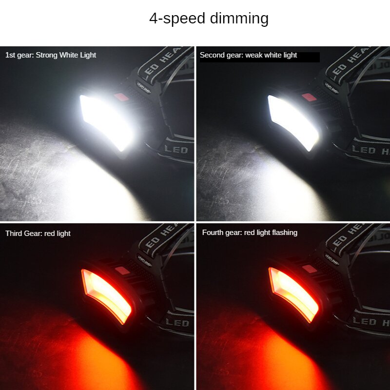 COB LED Headlamp USB Rechargea - Outdoor Adventure Zone のレビューと価格