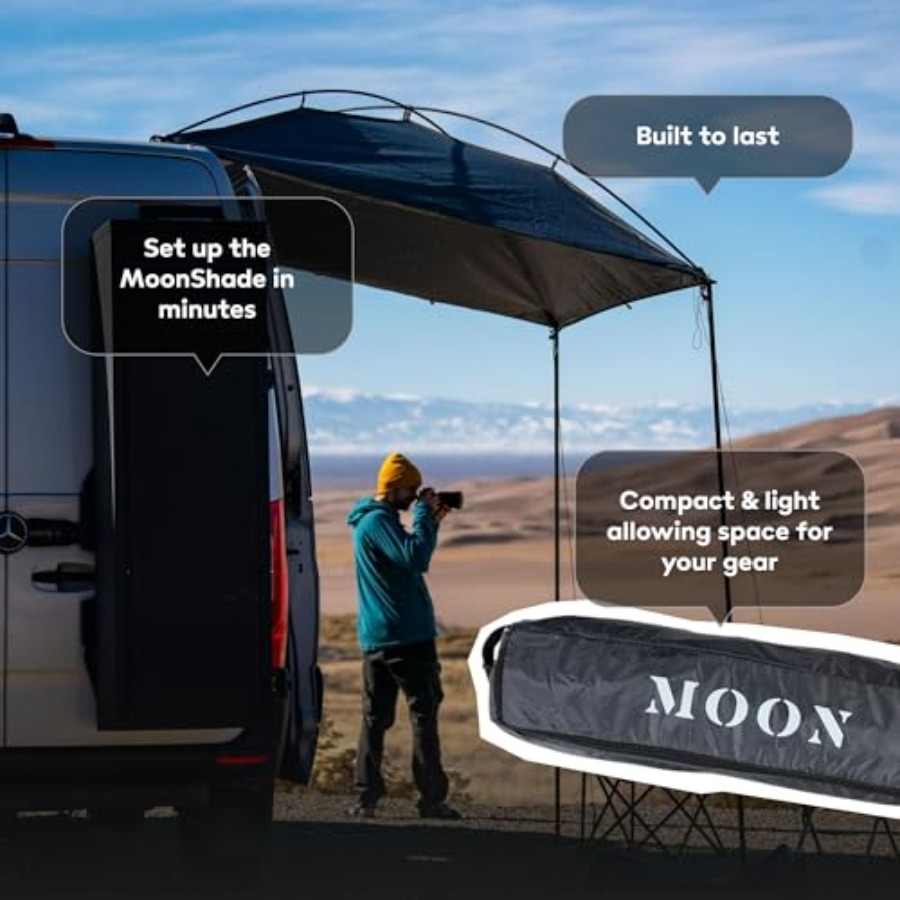 Portable Vehicle Awning 9' x 7 - Outdoor Adventure Vans のレビューと価格