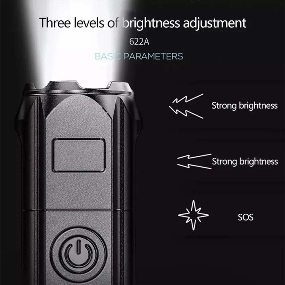 Mini Flashlight Zoomable Focus - Outdoor Adventure Zone のレビューと価格