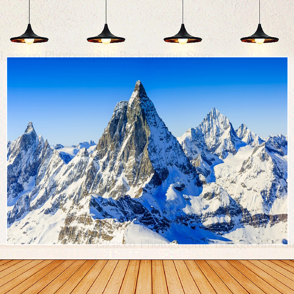 Snow Mountain Adventure Backdr - Outdoor Adventure Background のレビューと価格
