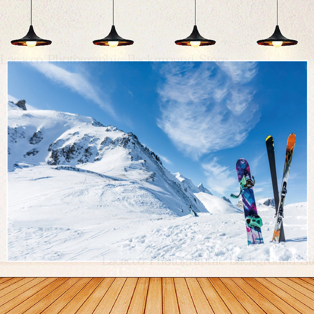 Snow Mountain Adventure Backdr - Outdoor Adventure Background のレビューと価格