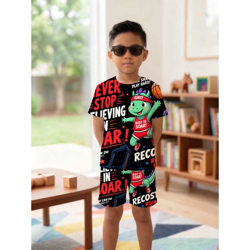 2 Pcs Boy Clothes Baby Cute Se - Outdoor Adventure Boys のレビューと価格