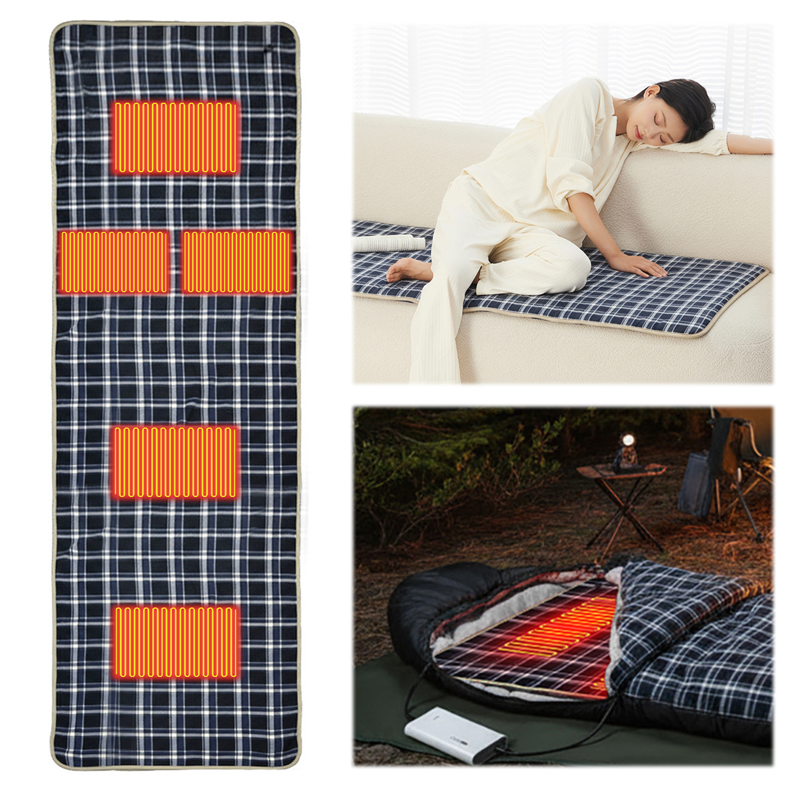 Camping Heating Sleeping Pad w - Outdoor Adventure Zone のレビューと価格