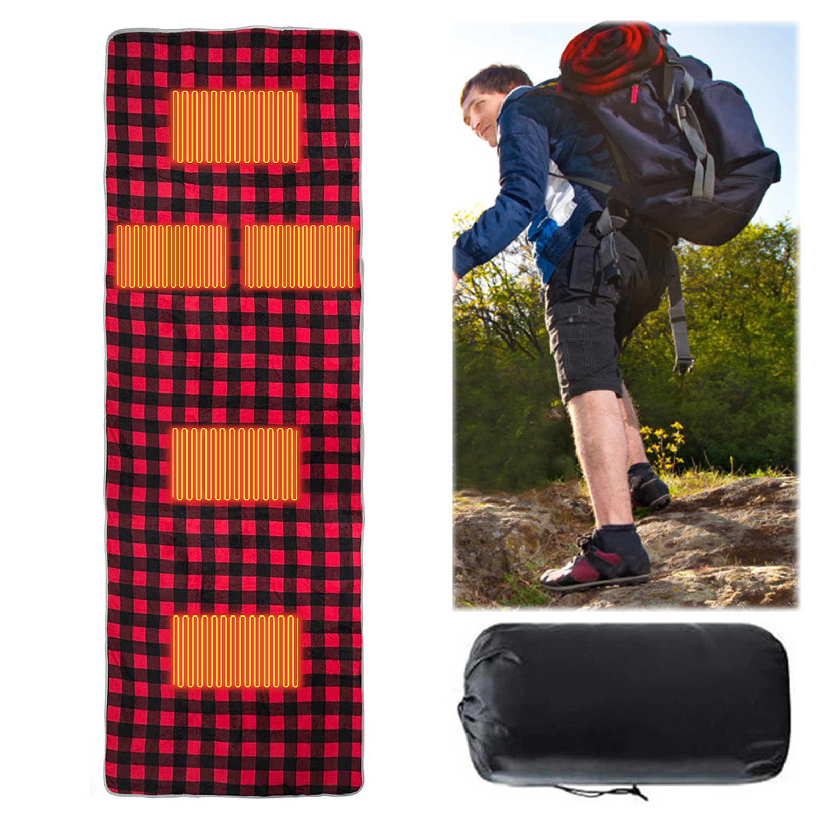 Camping Heating Sleeping Pad w - Outdoor Adventure Zone のレビューと価格