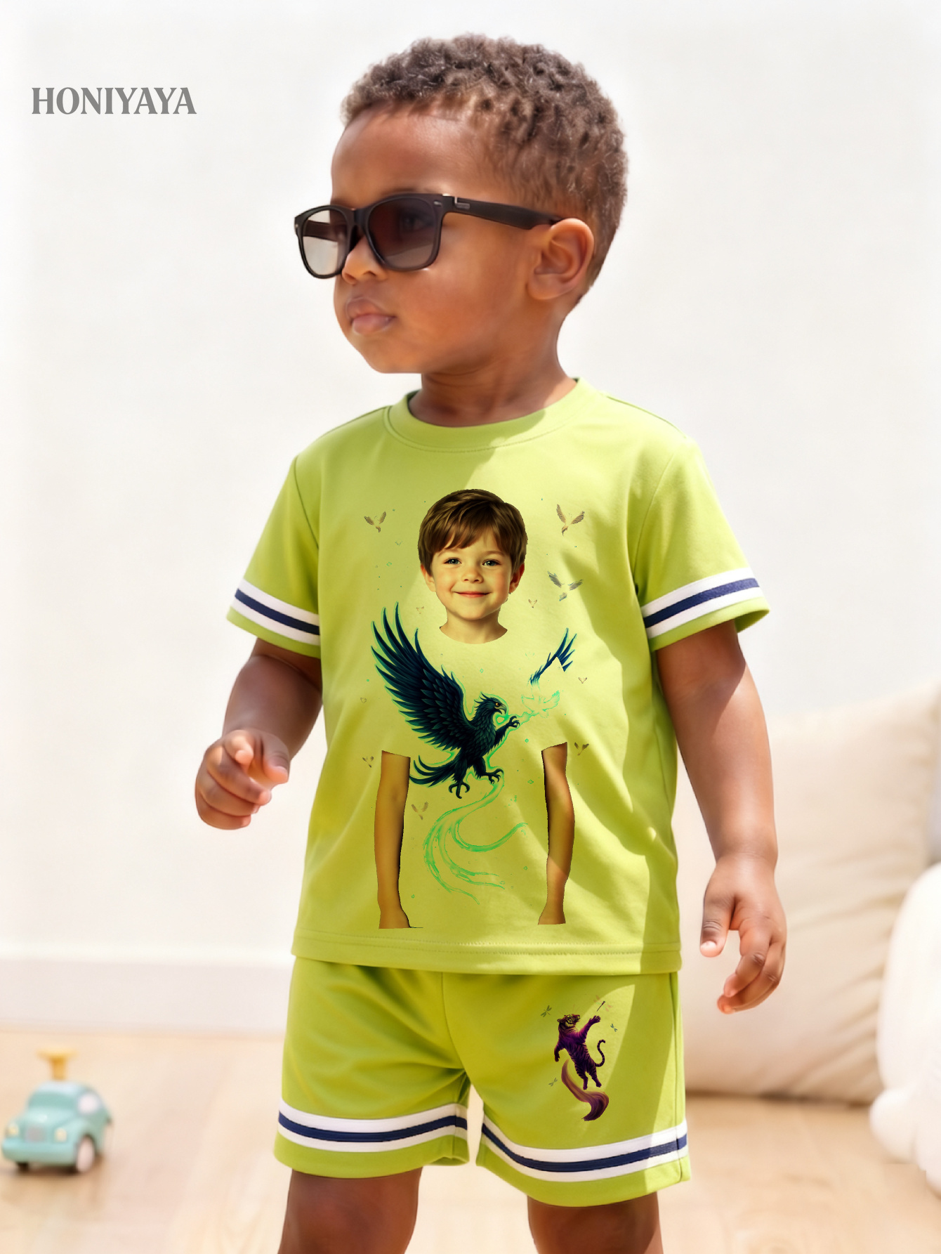 2 Pcs Baby Boy Clothes Summer  - Outdoor Adventure Boys のレビューと価格