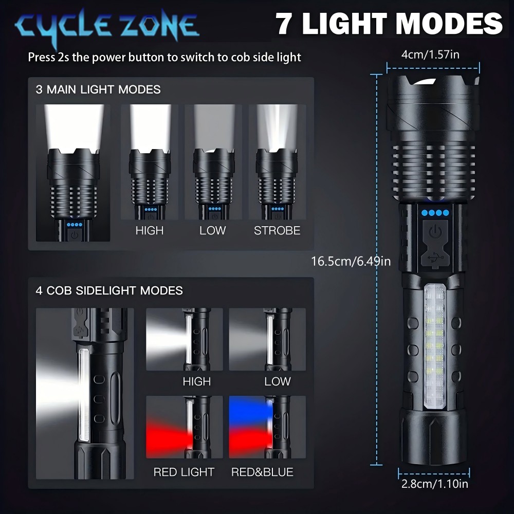 XHP50 Flashlight Zoomable Flas - Outdoor Adventure Zone のレビューと価格