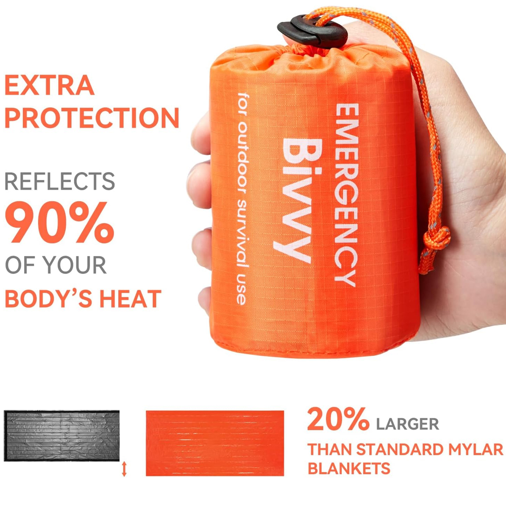 Emergency Sleeping Bag Surviva - Bivy Sack Lightweight のレビューと価格