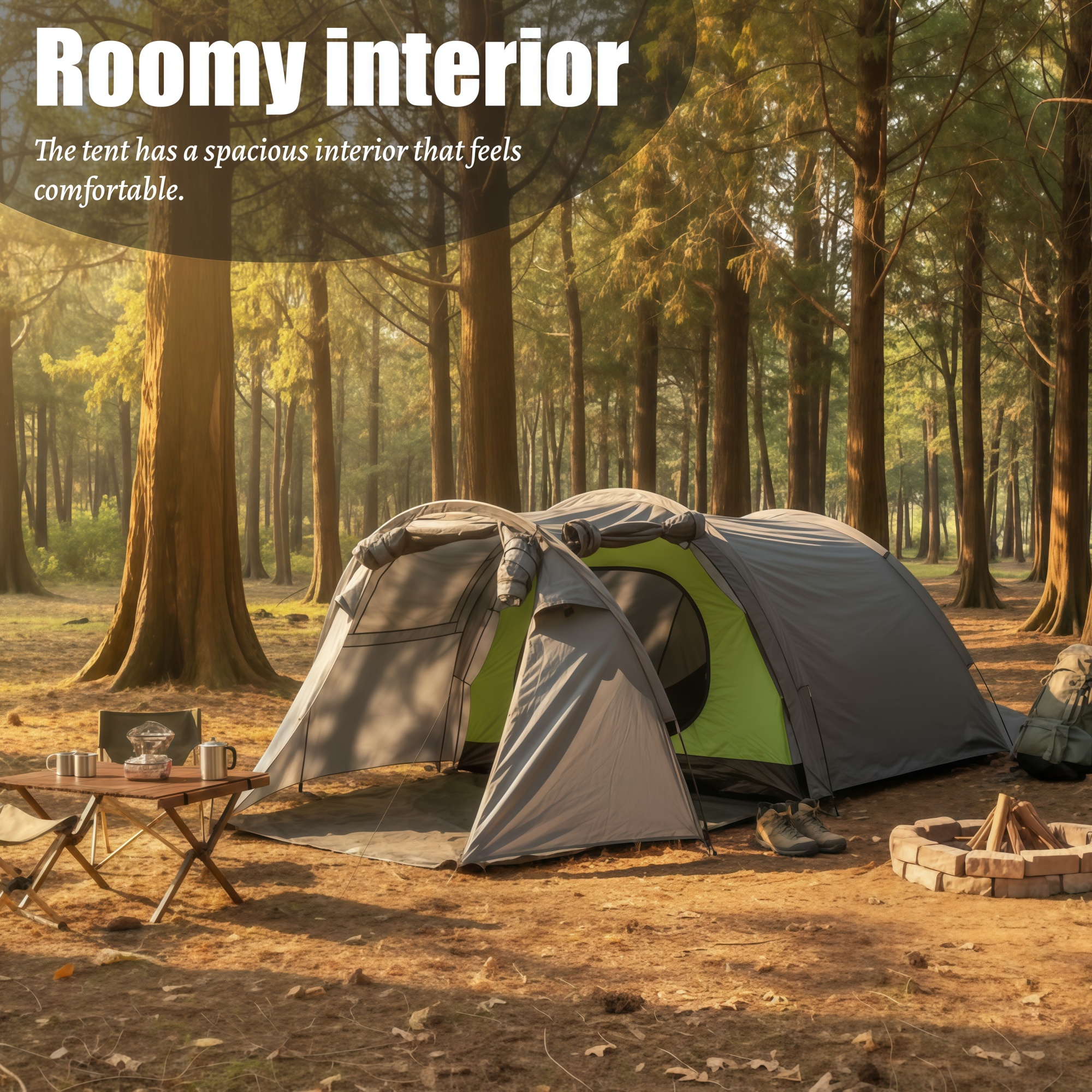 3-4 Person Spacious Portable T - Outdoor Adventure Group のレビューと価格