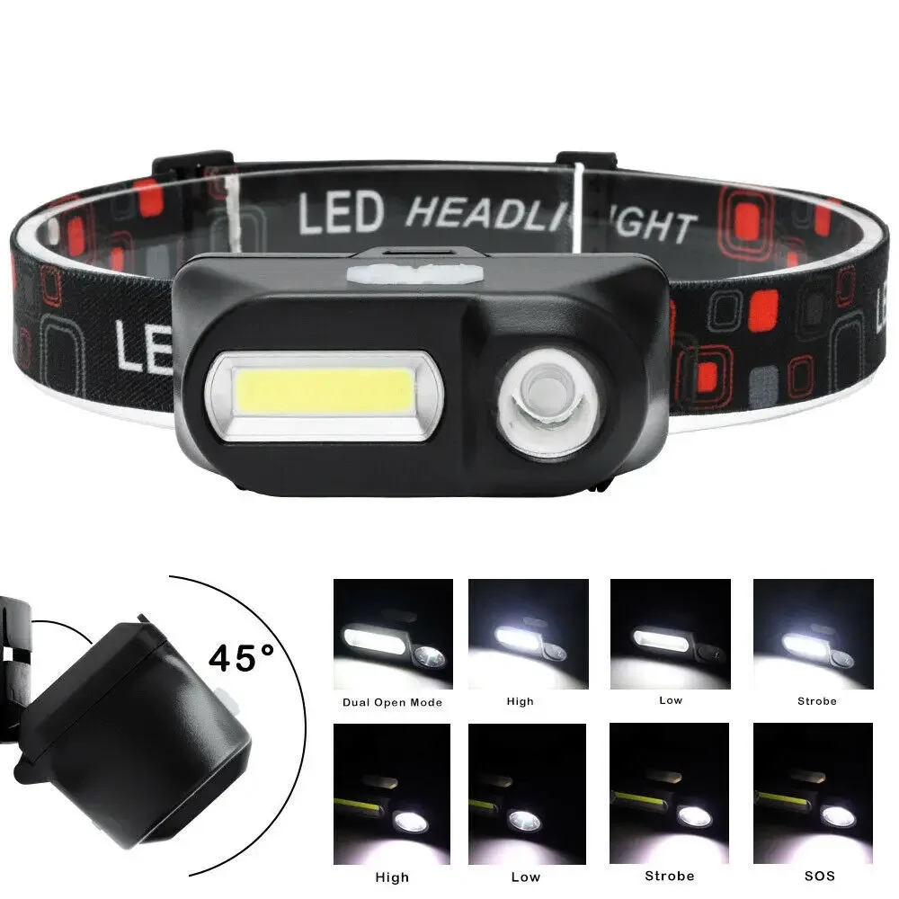 XPE+COB Mini Headlight Recharg - Outdoor Adventure Zone のレビューと価格