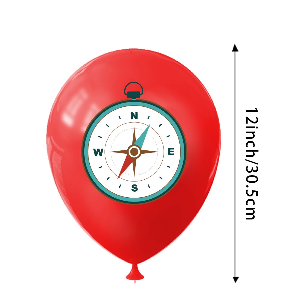 9pcs Happy Camping Balloon, Ou - Outdoor Adventure Girl のレビューと価格