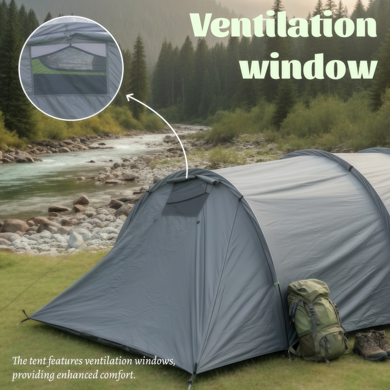 Spacious Portable Tunnel Tent  - Outdoor Adventure Group のレビューと価格