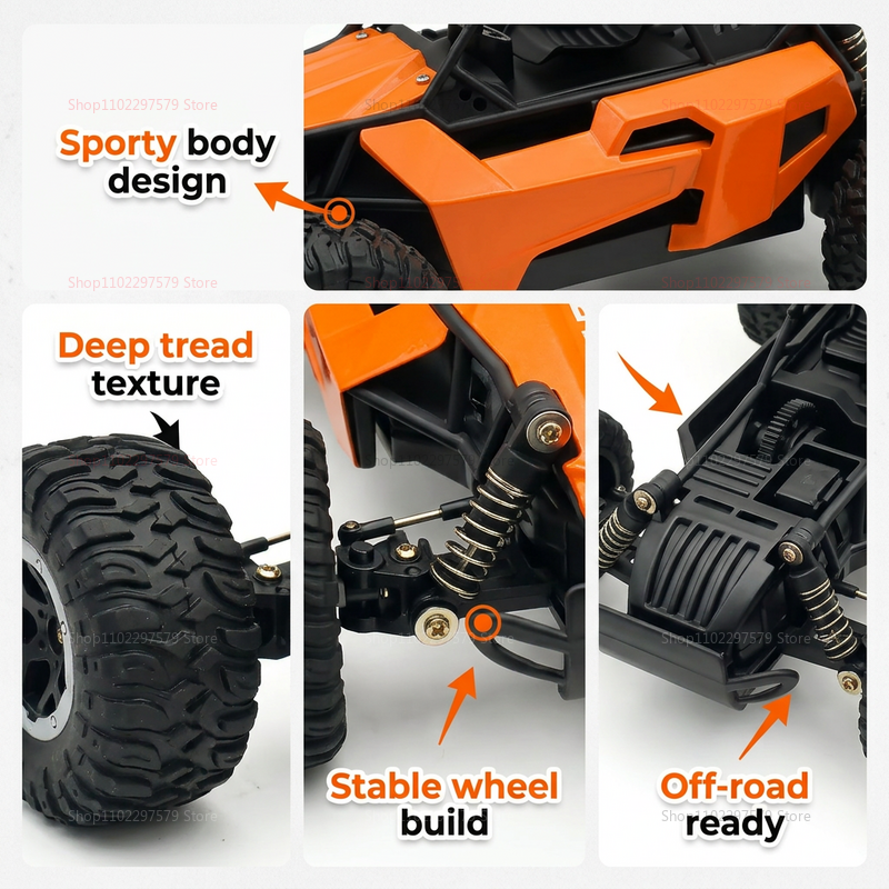 RC Monster Truck 1:16 Scale Re - Outdoor Adventure Boys のレビューと価格