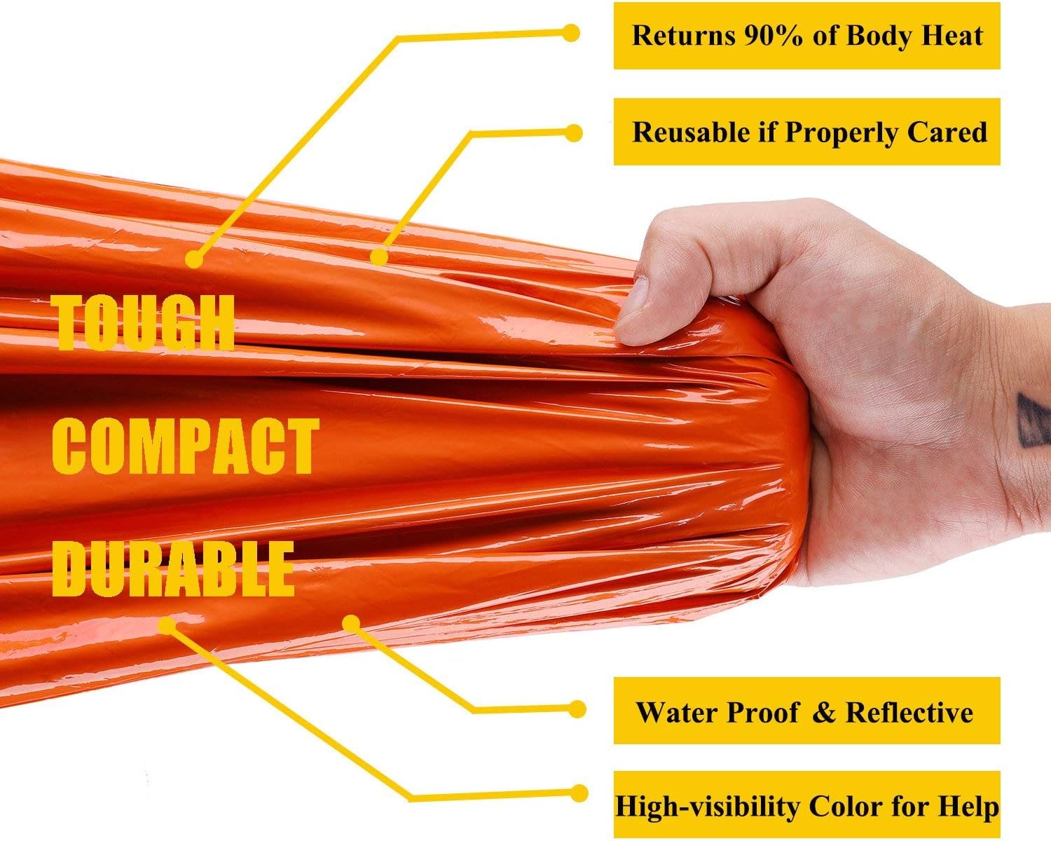 Emergency Sleeping Bag Surviva - Bivy Sack Lightweight のレビューと価格