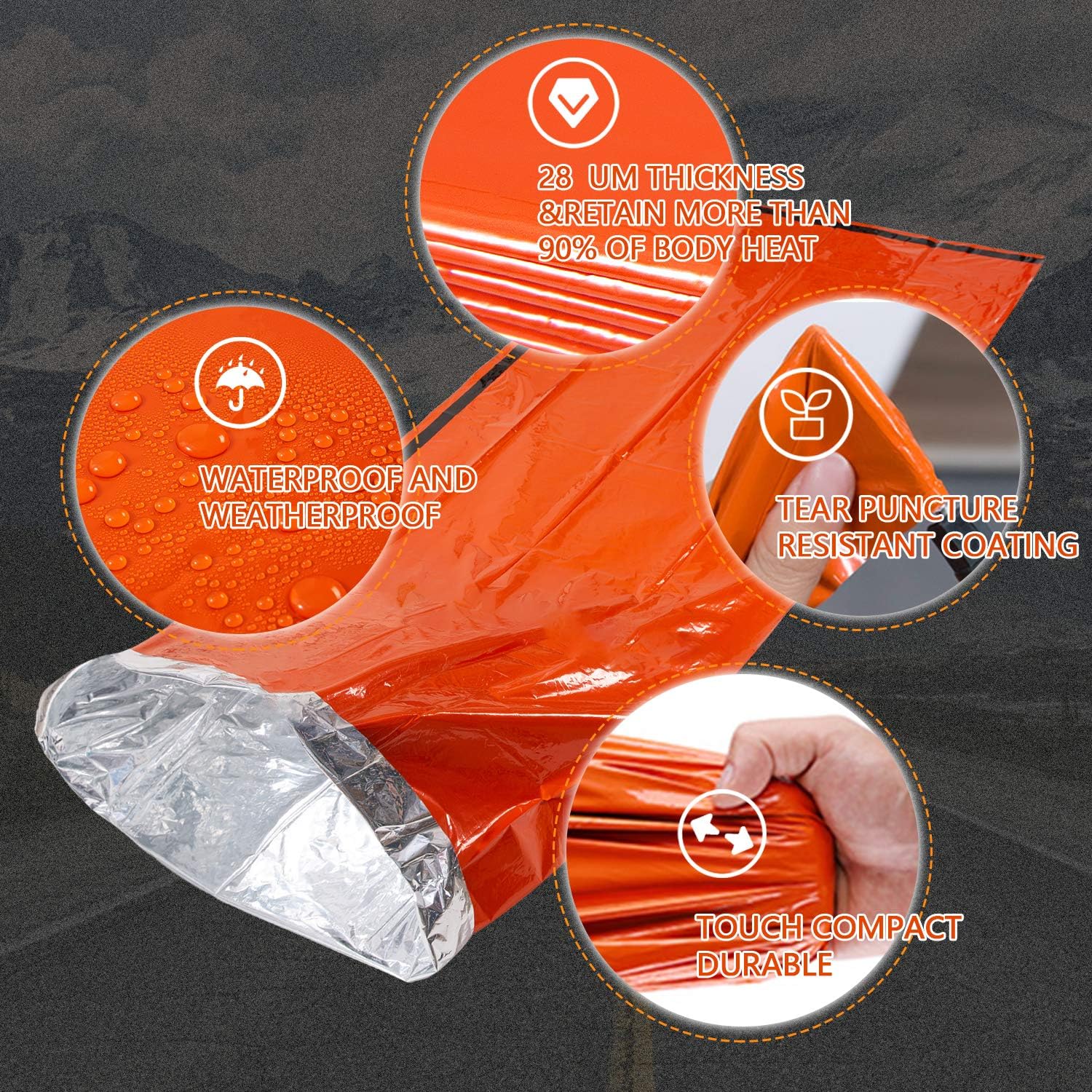 Emergency Sleeping Bag Surviva - Bivy Sack Lightweight のレビューと価格