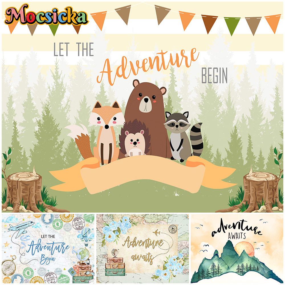 Mocsicka Adventure Backdrop Wo - Outdoor Adventure Background のレビューと価格