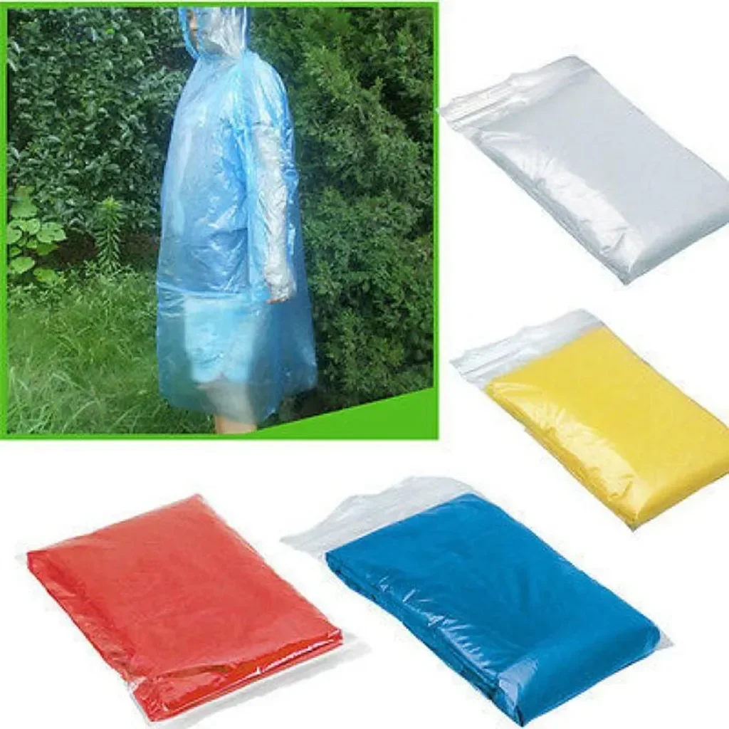 5/10PC Disposable Raincoat Adu - Outdoor Adventure Girl のレビューと価格