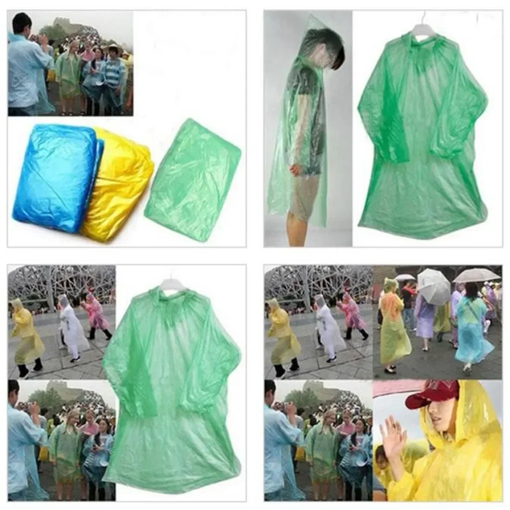 5/10PC Disposable Raincoat Adu - Outdoor Adventure Girl のレビューと価格