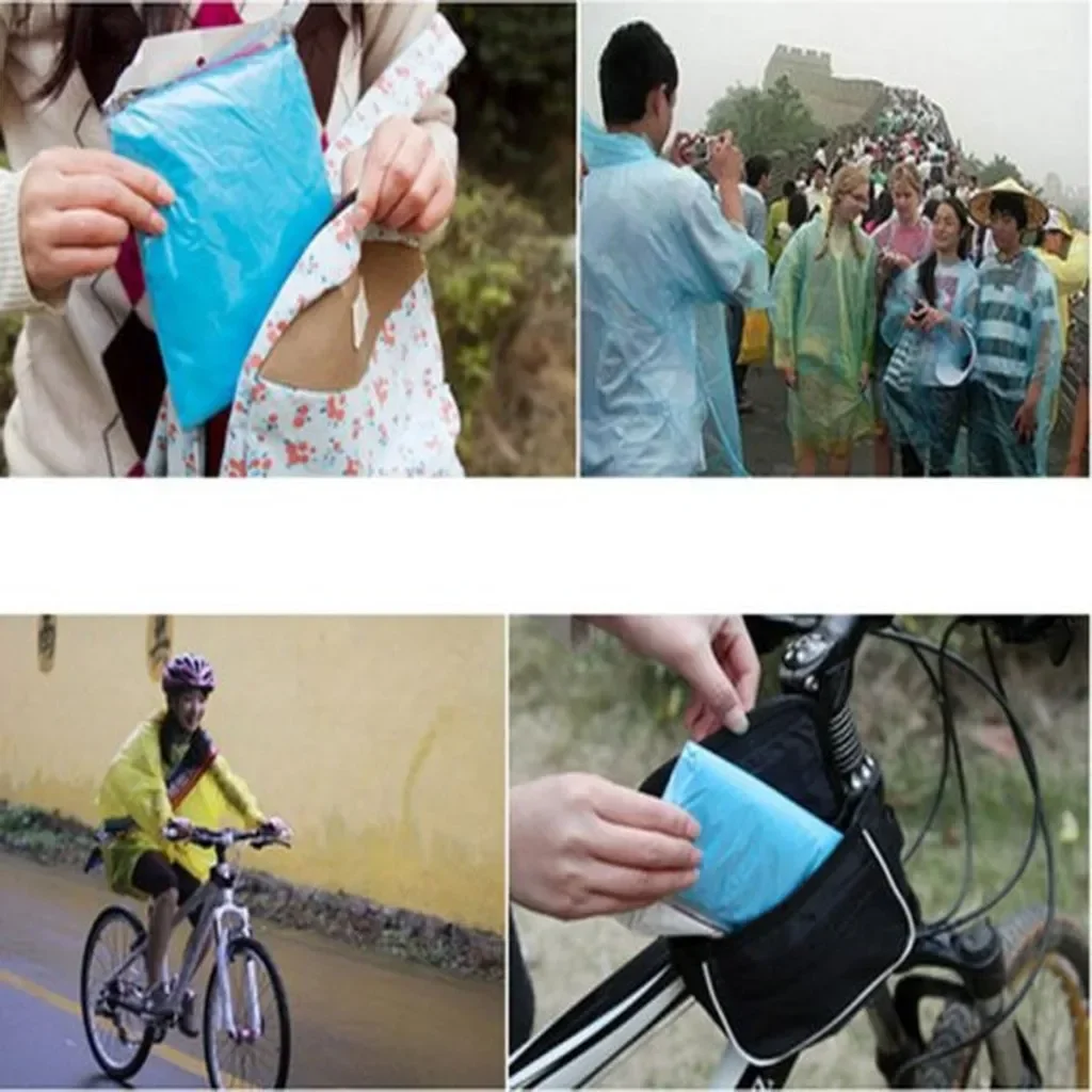 5/10PC Disposable Raincoat Adu - Outdoor Adventure Girl のレビューと価格