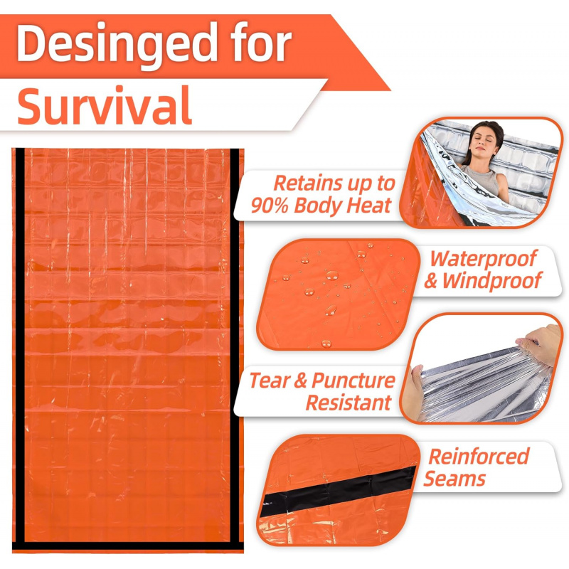 Emergency Sleeping Bag Surviva - Bivy Sack Lightweight のレビューと価格