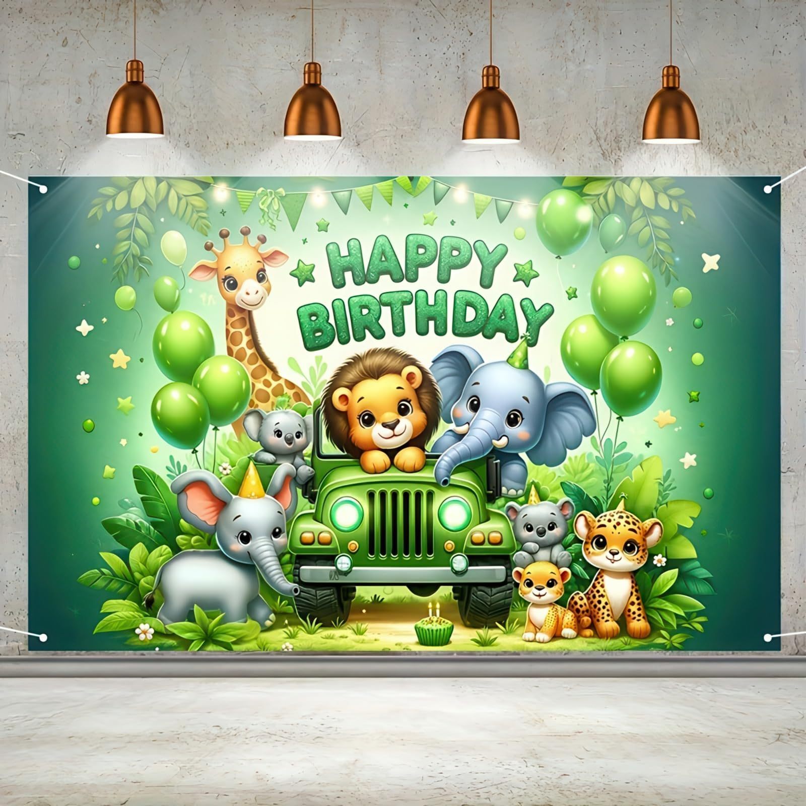 Jungle Adventure Birthday Part - Outdoor Adventure Background のレビューと価格